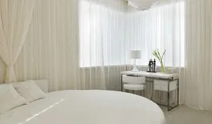 cac mau giuong tron cho cap doi lang man