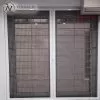 Cửa lưới chống muỗi dạng xếp màu trắng