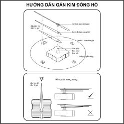 huong dan gan kim dong ho vuong