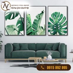 Tranh Treo Tường Lá Xanh 10