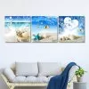 Tranh Treo Tường Phong Cảnh Bãi Biển Và Vỏ Sò