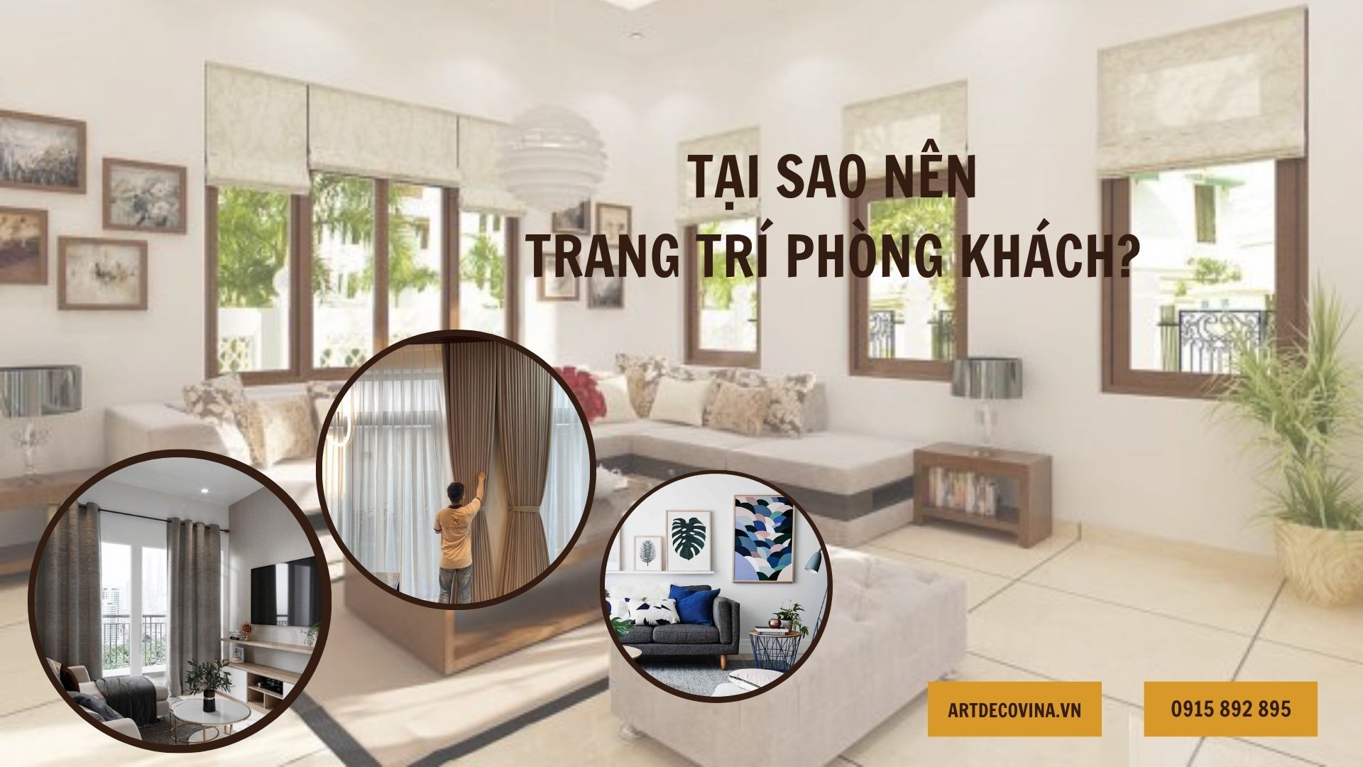 Trang trí phòng khách