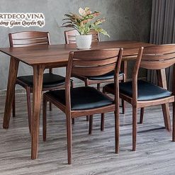 bàn ghế gỗ óc chó