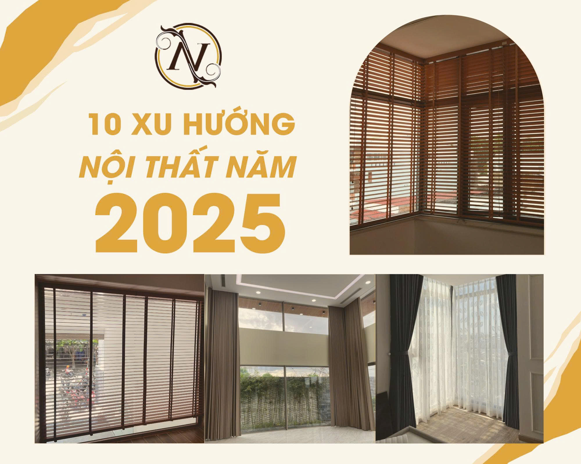 10 xu hướng nội thất năm 2025