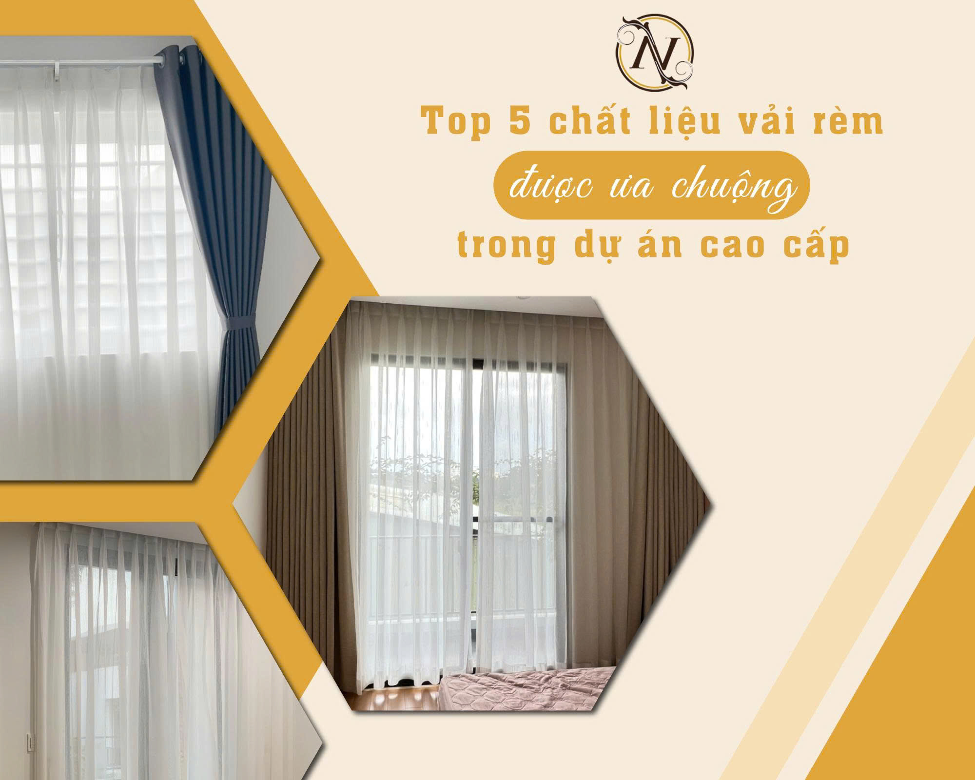 Dịch vụ rèm cửa trọn gói – Giải pháp tối ưu cho chủ đầu tư dự án