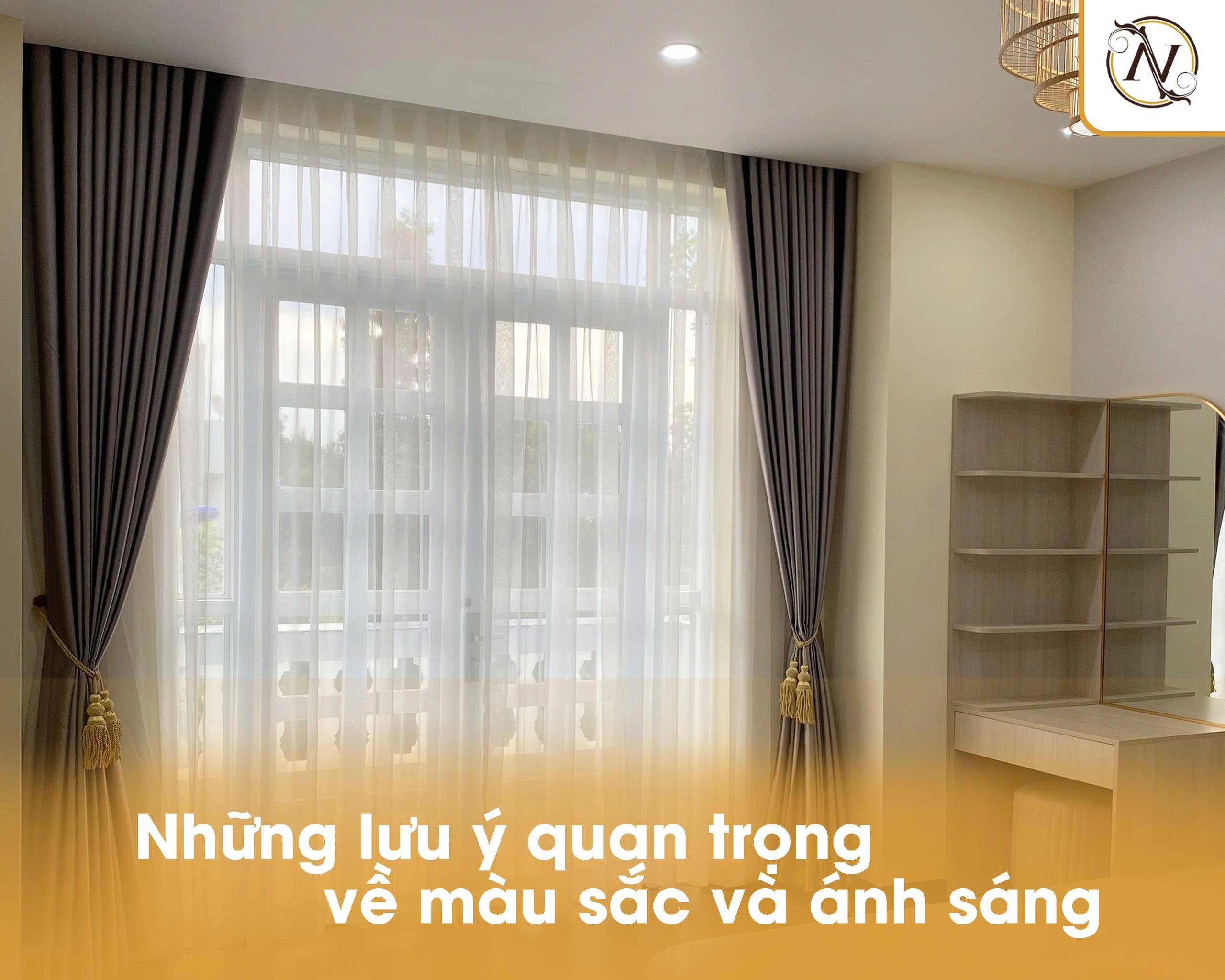 Thiết kế nội thất căn hộ cho người mới mua nhà lần đầu 3 Những lưu ý quan trọng về màu sắc và ánh sáng