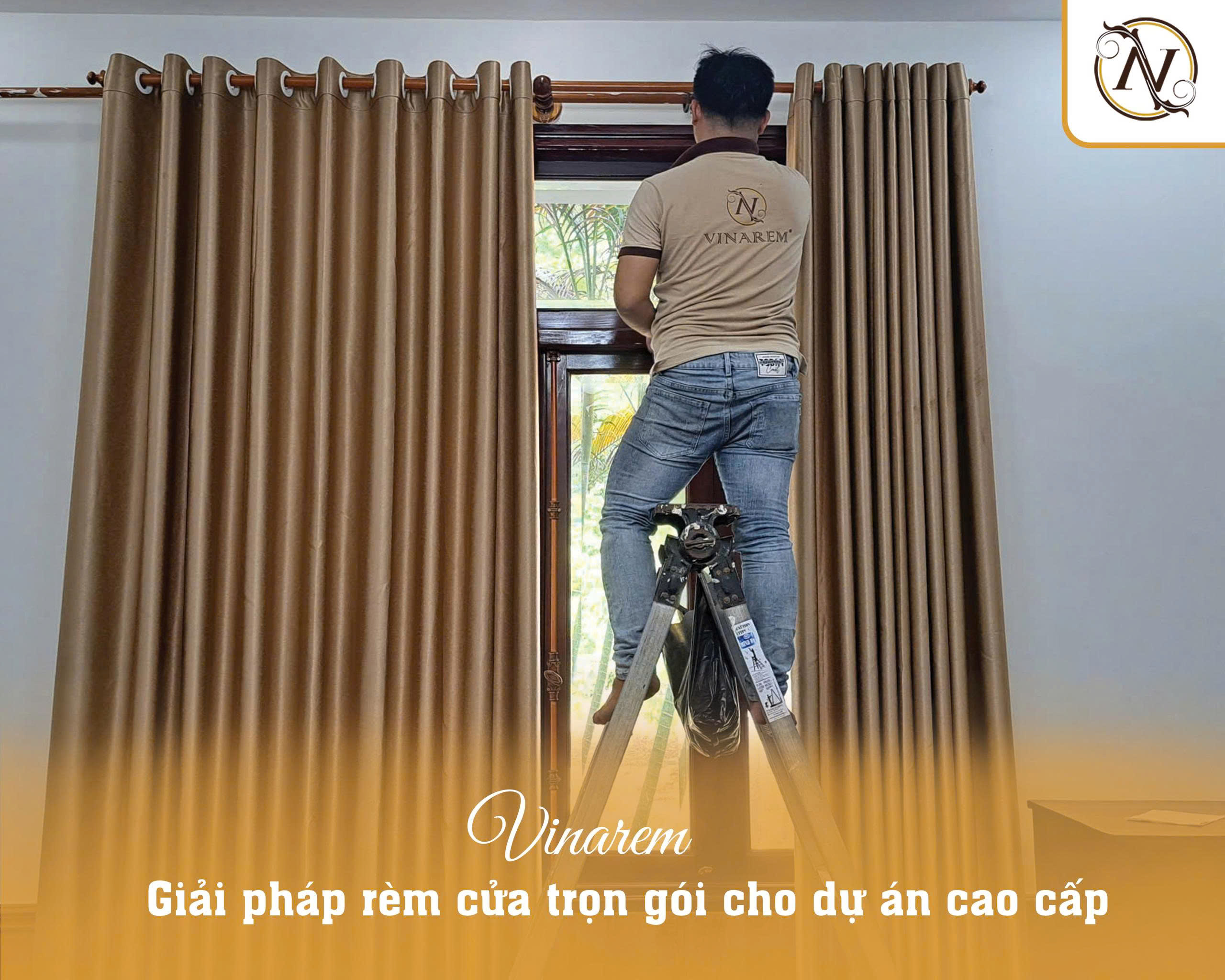 Top 5 chất liệu vải rèm được ưa chuộng trong dự án cao cấp 4 Vinarem – Giải pháp rèm cửa trọn gói cho dự án cao cấp
