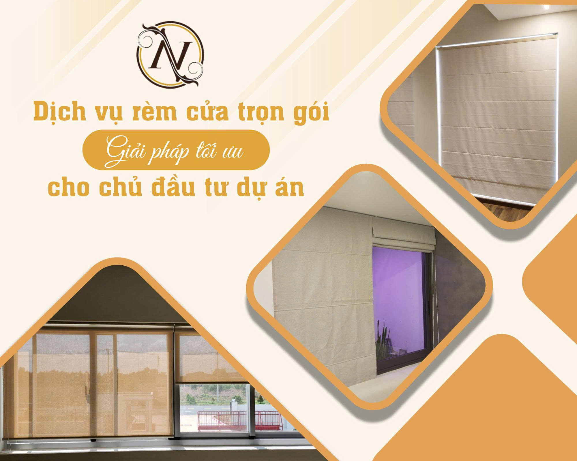 Top 5 chất liệu vải rèm được ưa chuộng trong dự án cao cấp