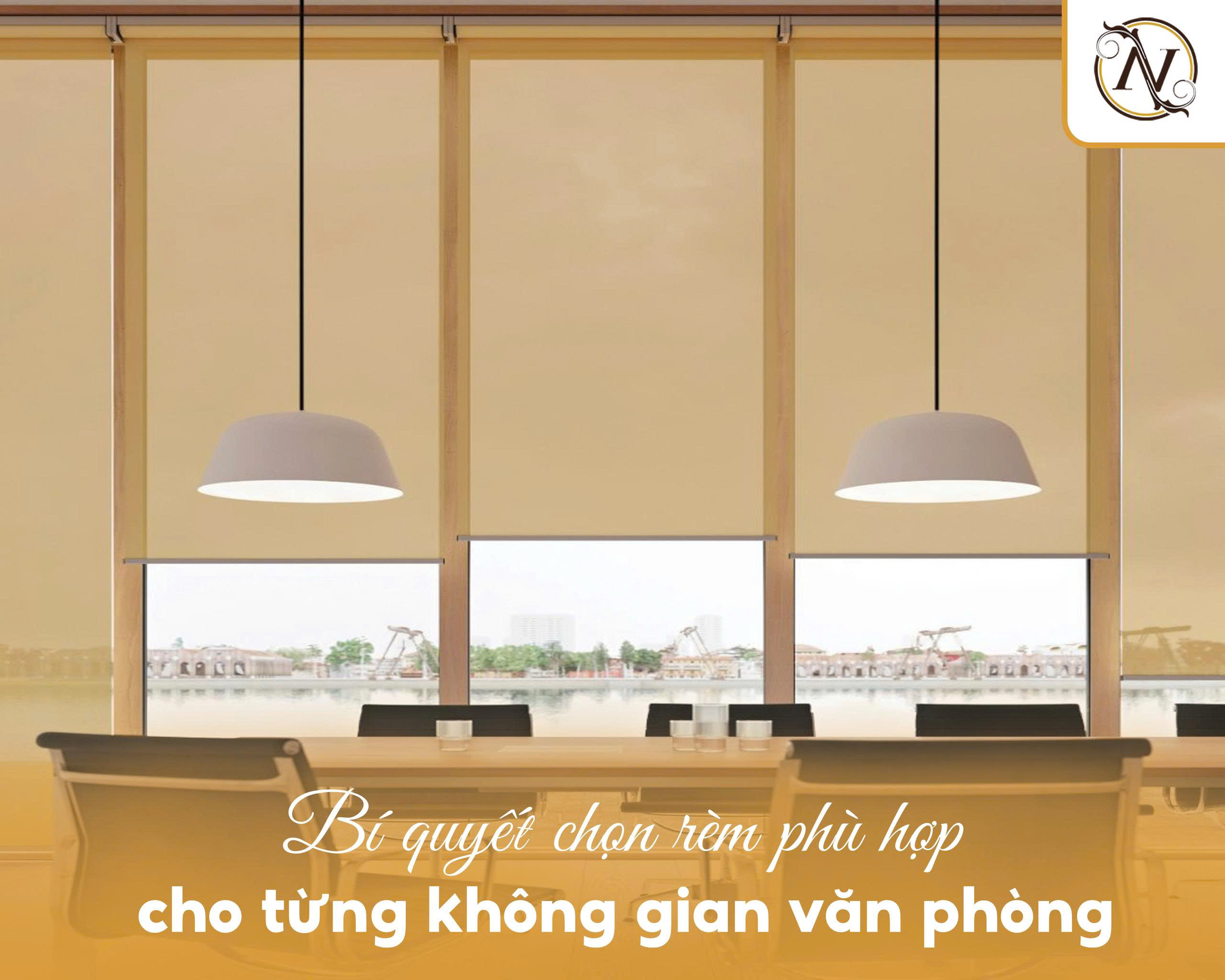 Rèm Công Sở Thông Minh – Đáp Ứng Nhu Cầu Làm Việc Chuyên Nghiệp 5 Bí quyết chọn rèm phù hợp cho từng không gian văn phòng