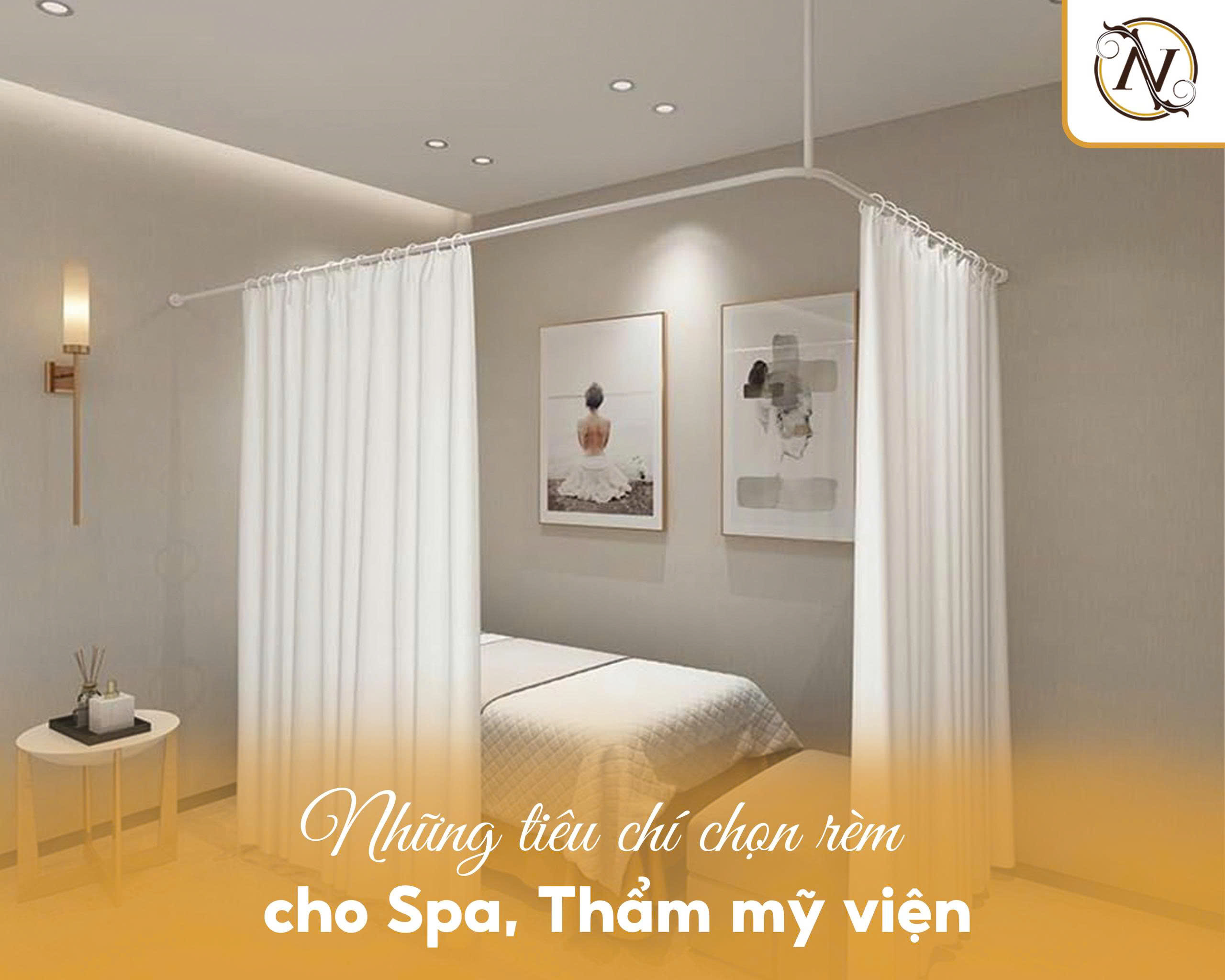 Rèm Spa Thẩm Mỹ Viện – Nâng tầm trải nghiệm thư giãn 3 Những tiêu chí chọn rèm cho Spa và Thẩm mỹ viện
